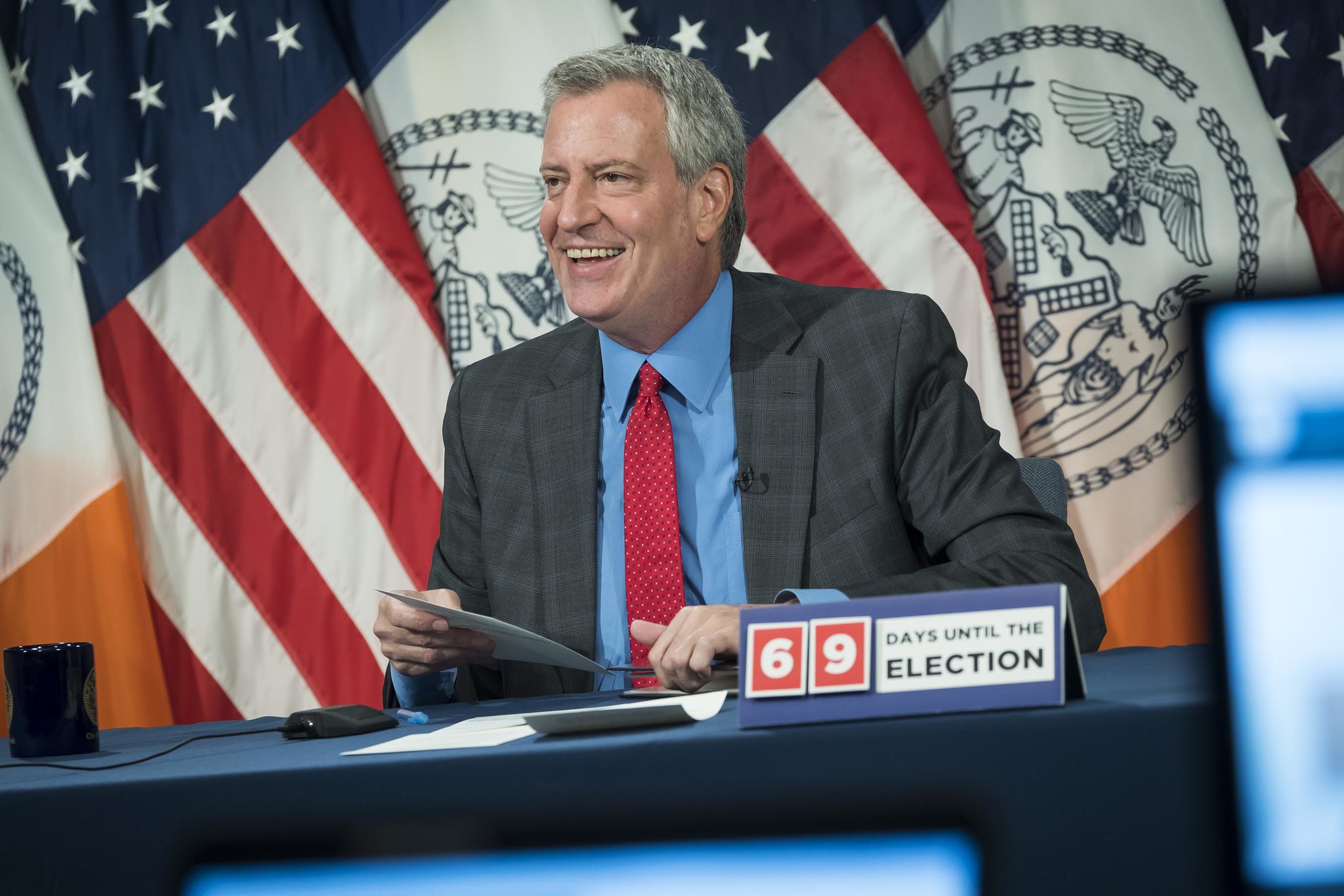 Mayor Bill de Blasio